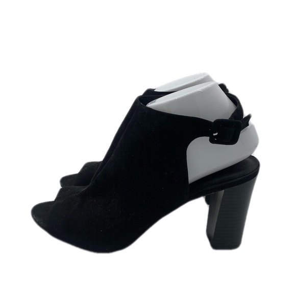 Madden Girl Black Beckkie Open Toe Sandals